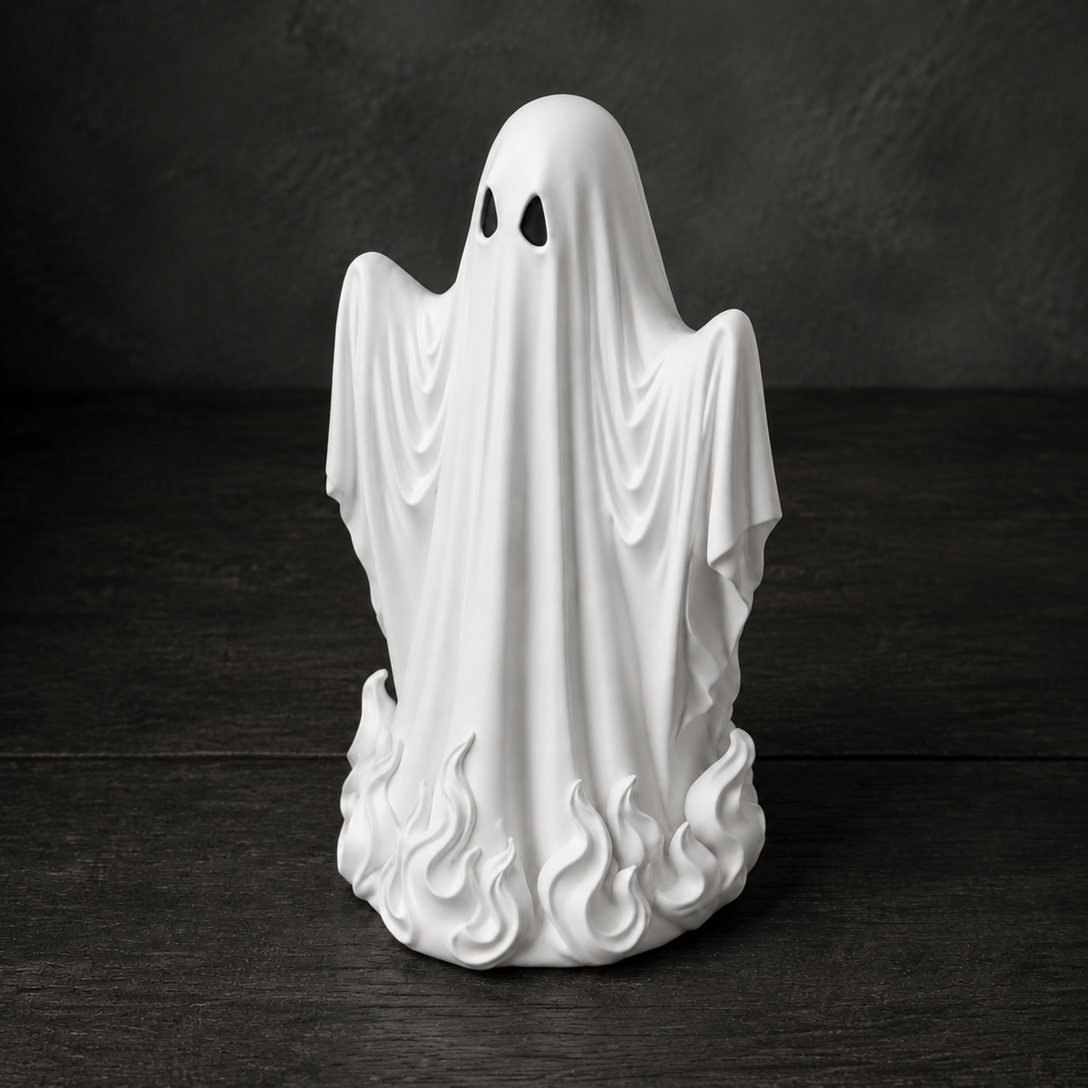 The Old Haunt — Retro Ghost Figurine, Halloween Ghost Relic Decor