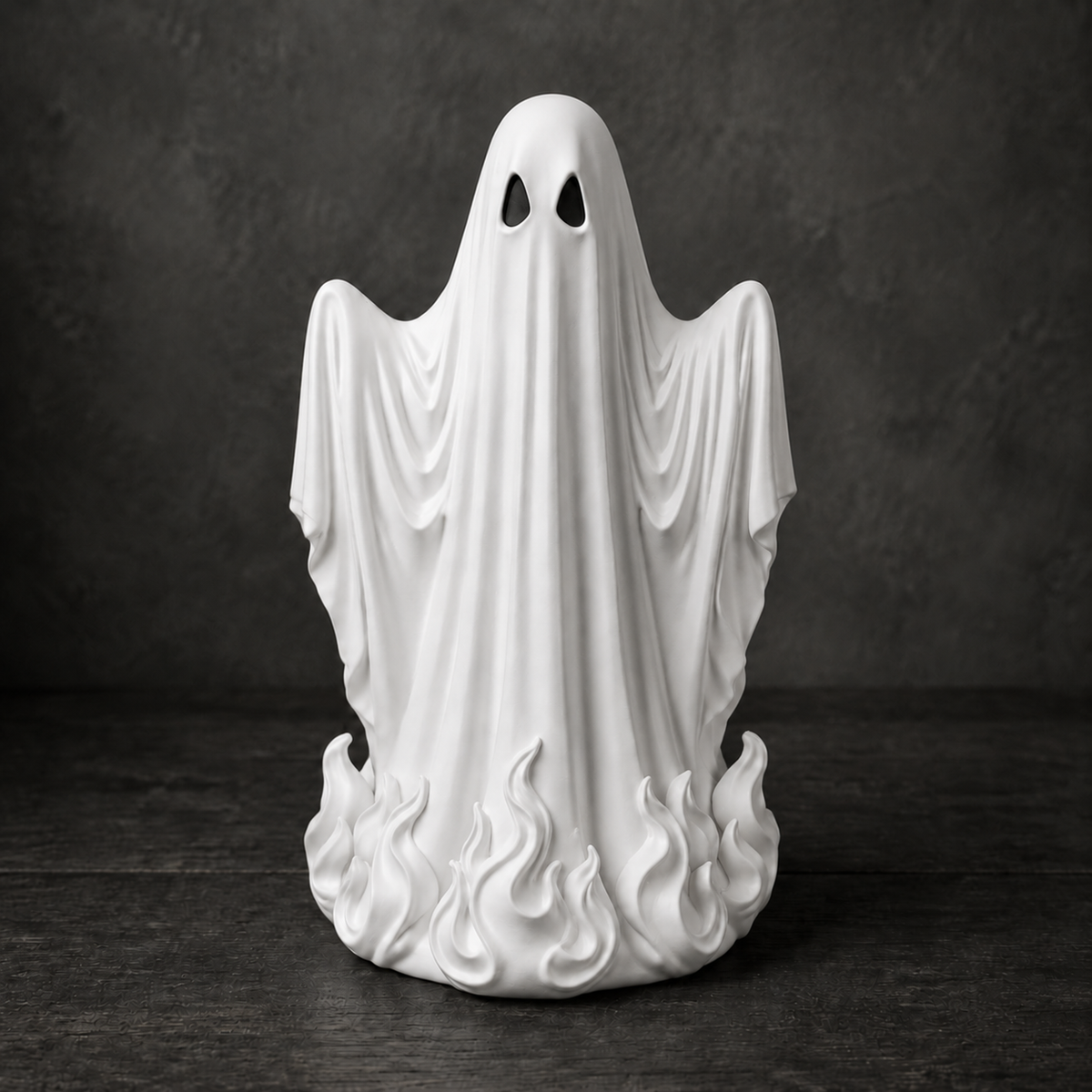 The Old Haunt — Retro Ghost Figurine, Halloween Ghost Relic Decor