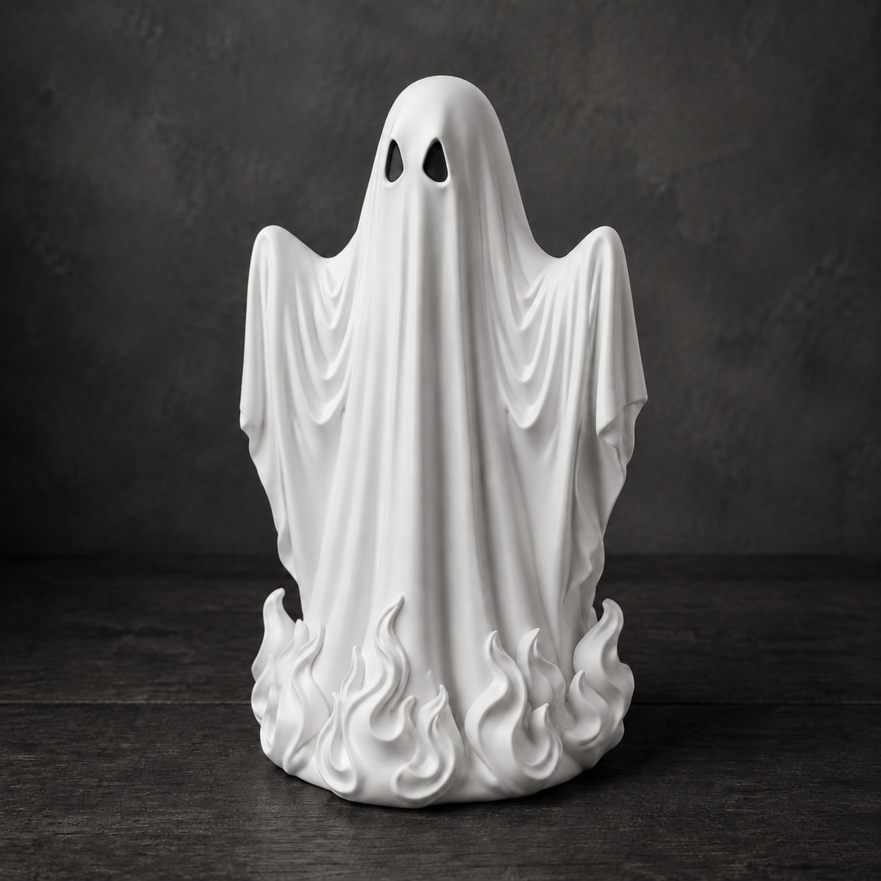 The Old Haunt — Retro Ghost Figurine, Halloween Ghost Relic Decor