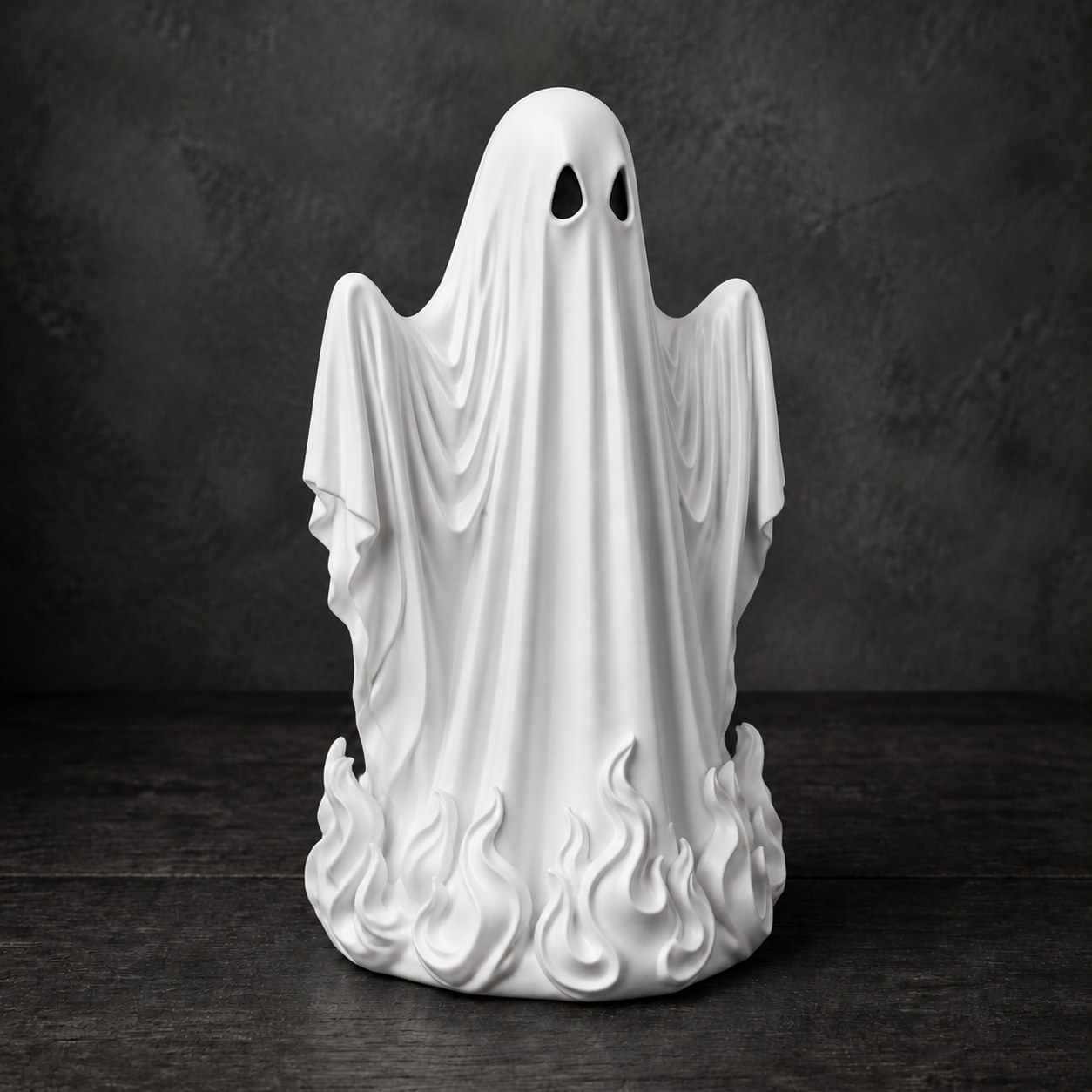 The Old Haunt — Retro Ghost Figurine, Halloween Ghost Relic Decor