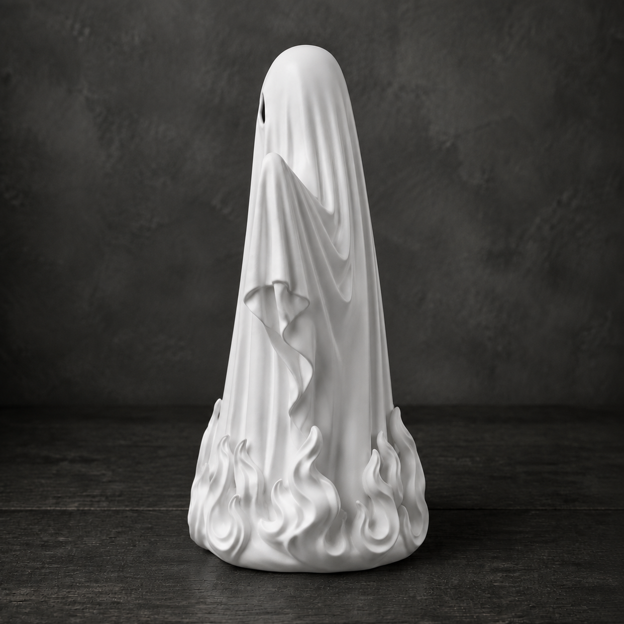 The Old Haunt — Retro Ghost Figurine, Halloween Ghost Relic Decor