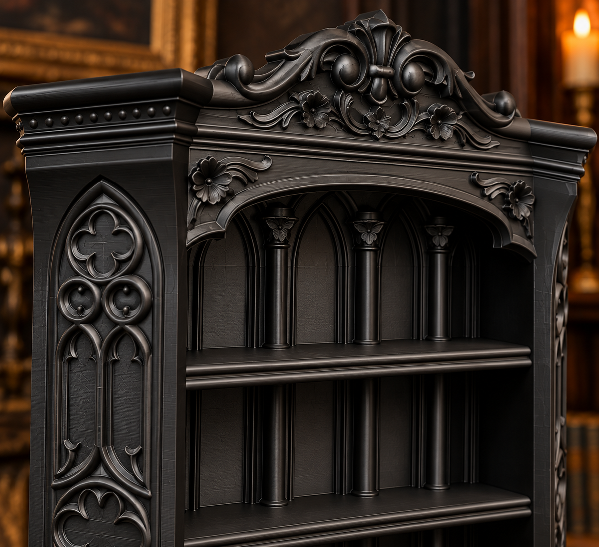 The Sanctum Keeper — Gothic Cathedral Display Stand by Gremlin Relics