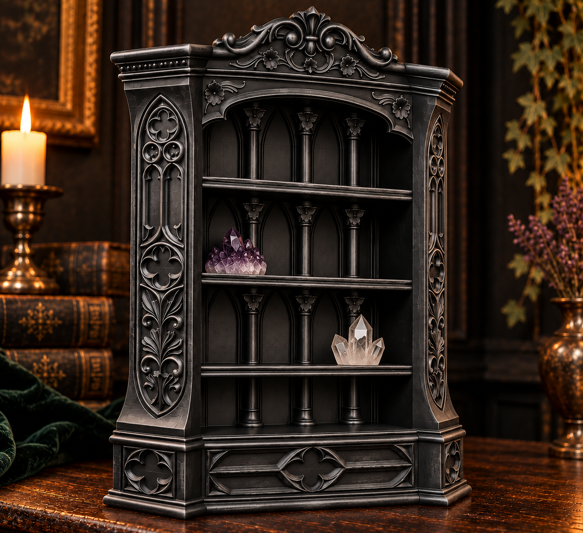 The Sanctum Keeper — Gothic Cathedral Display Stand by Gremlin Relics