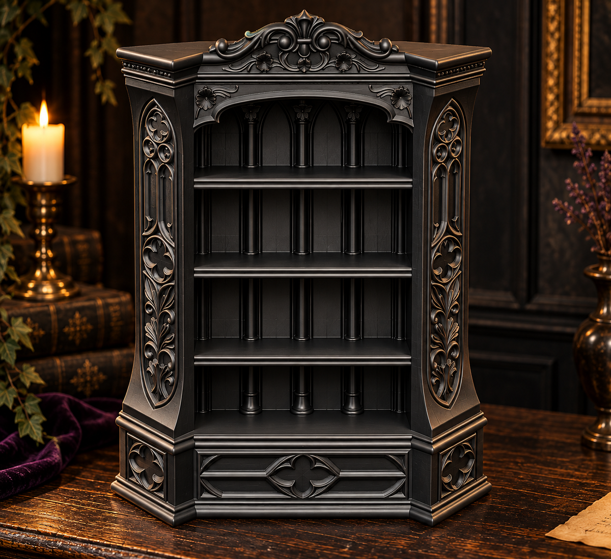 The Sanctum Keeper — Gothic Cathedral Display Stand by Gremlin Relics