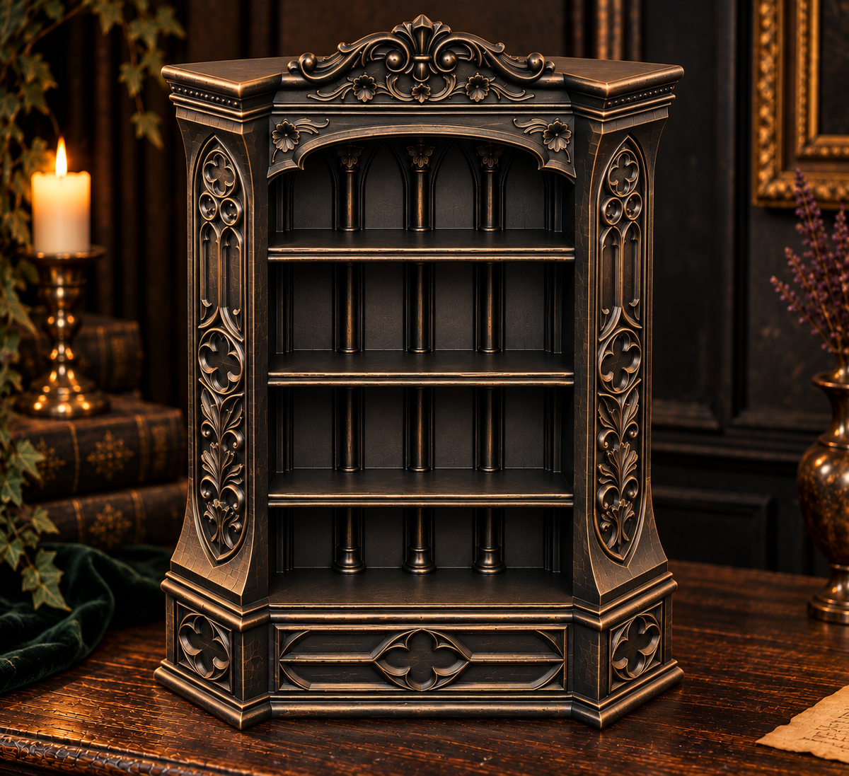 The Sanctum Keeper — Gothic Cathedral Display Stand by Gremlin Relics