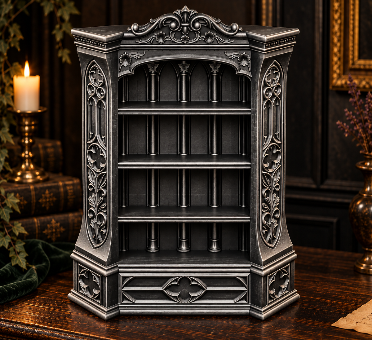 The Sanctum Keeper — Gothic Cathedral Display Stand by Gremlin Relics