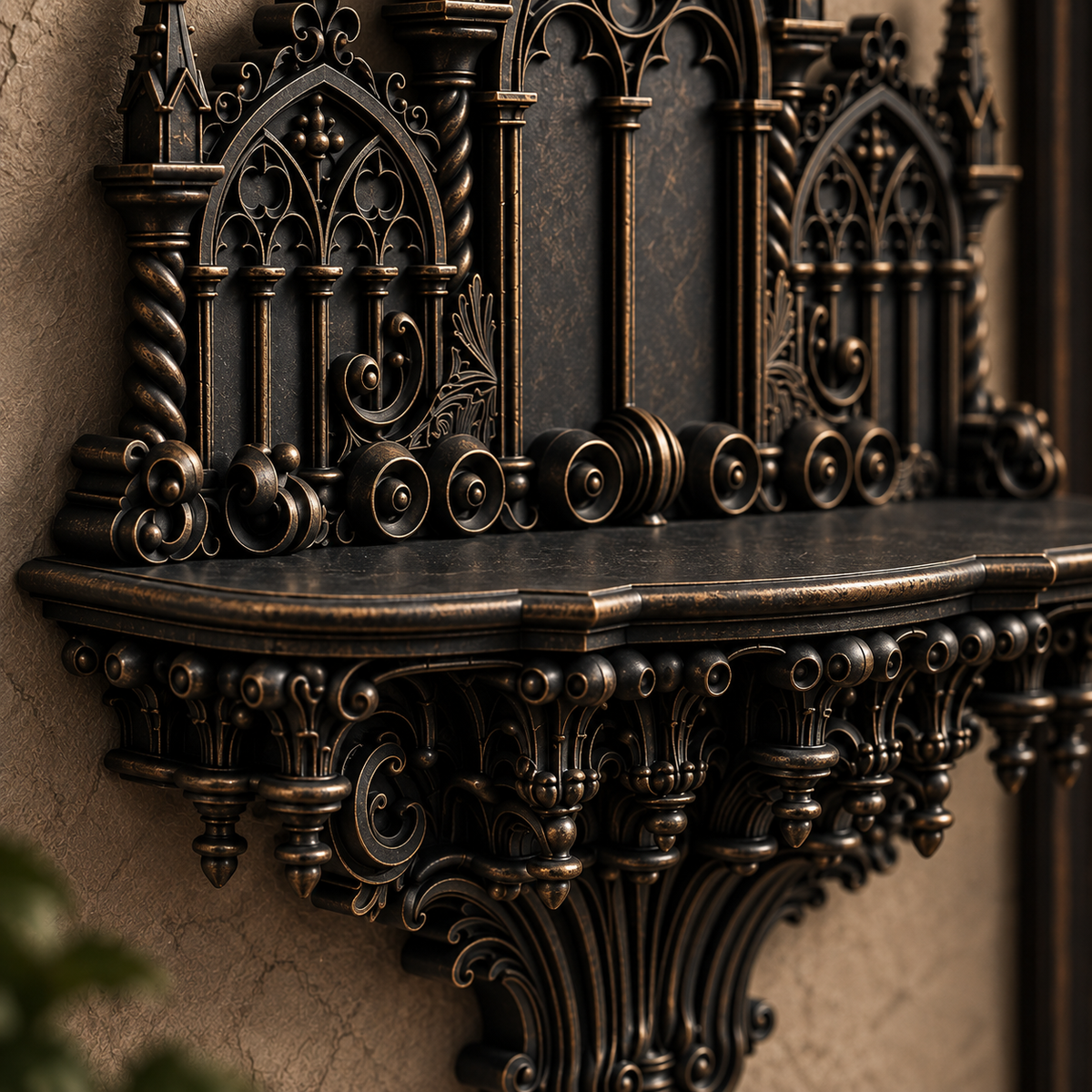 The Curios Chapel — Curio Display Shelf by Gremlin Relics