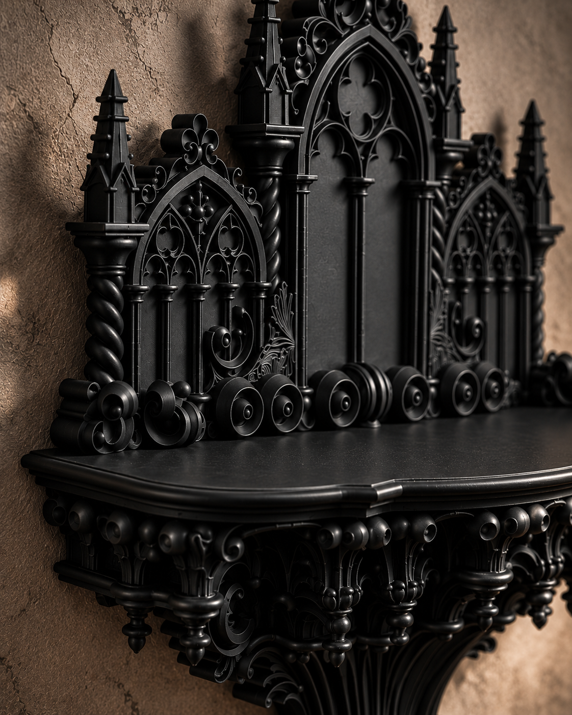 The Curios Chapel — Curio Display Shelf by Gremlin Relics