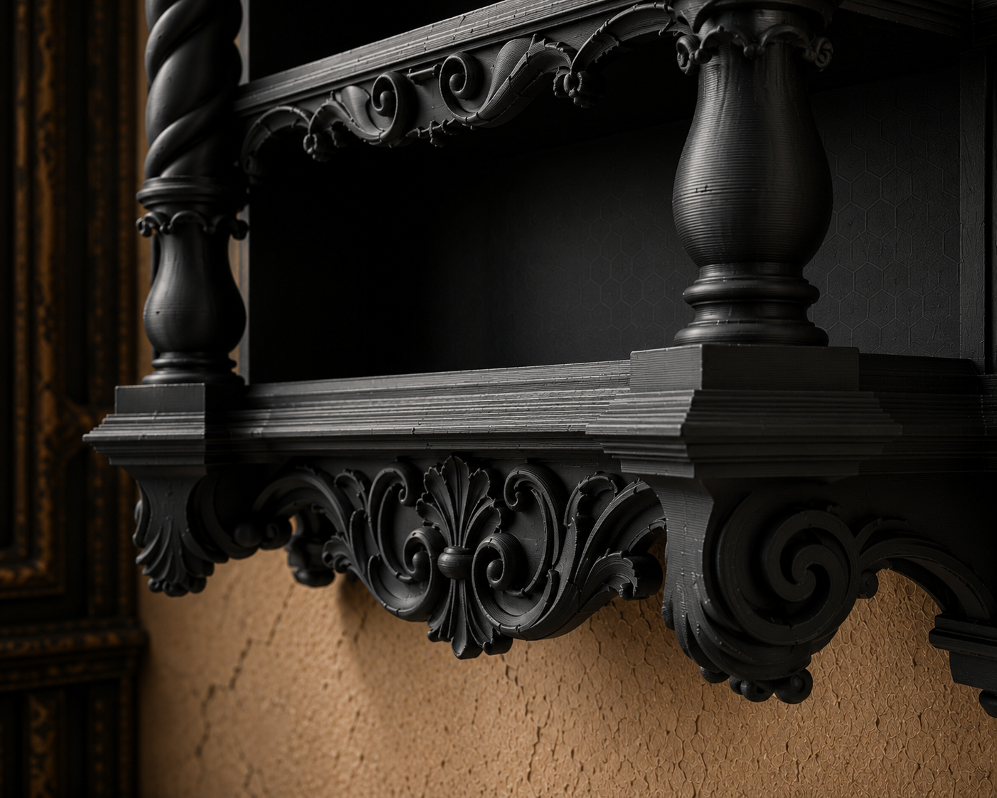 The Royal Gallery — Baroque Display Cabinet