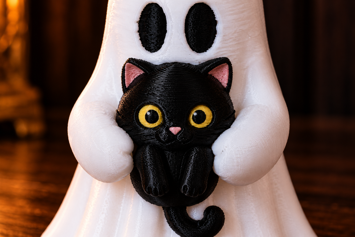 Gremlin Relics Halloween Ghost Collection — Cute 3D Printed Spooky Ghosts by Gremlin Relics
