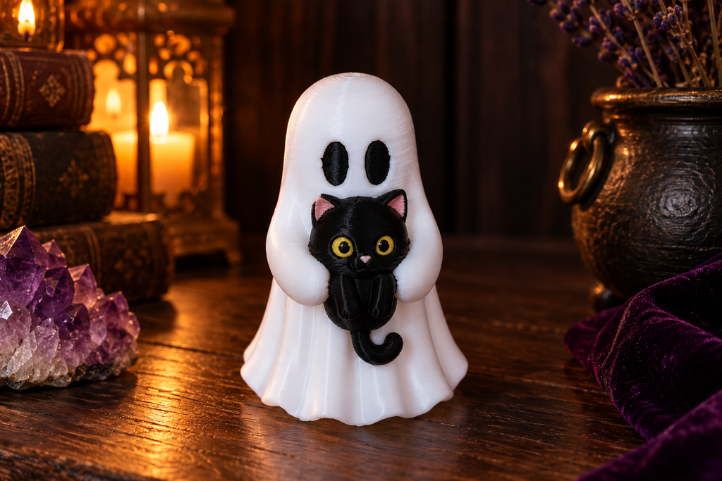 Gremlin Relics Halloween Ghost Collection - Cute 3D Printed Spooky Ghosts
