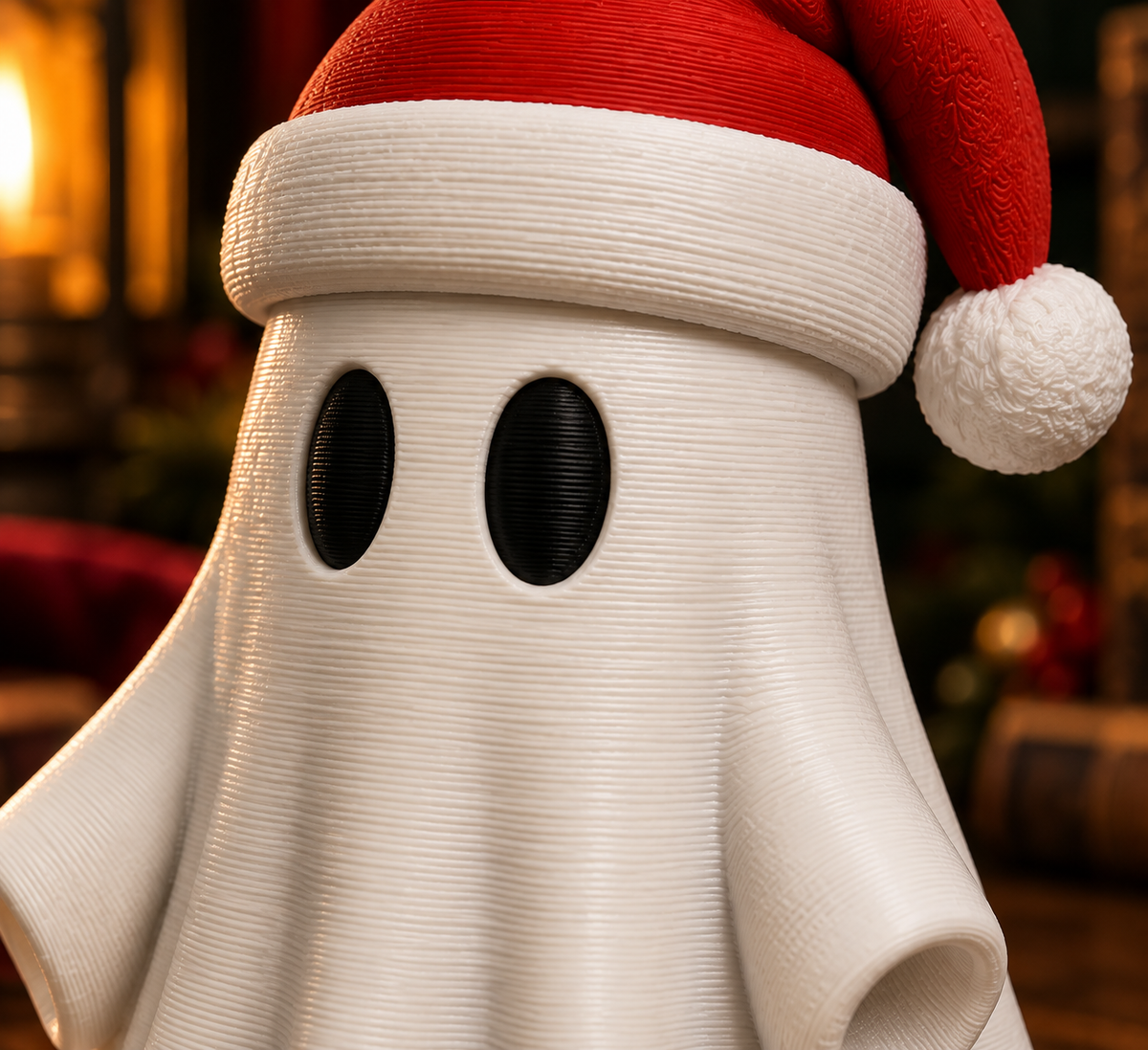 Gremlin Relics Christmas Ghost Collection - Cute 3D Printed Festive Ghosts