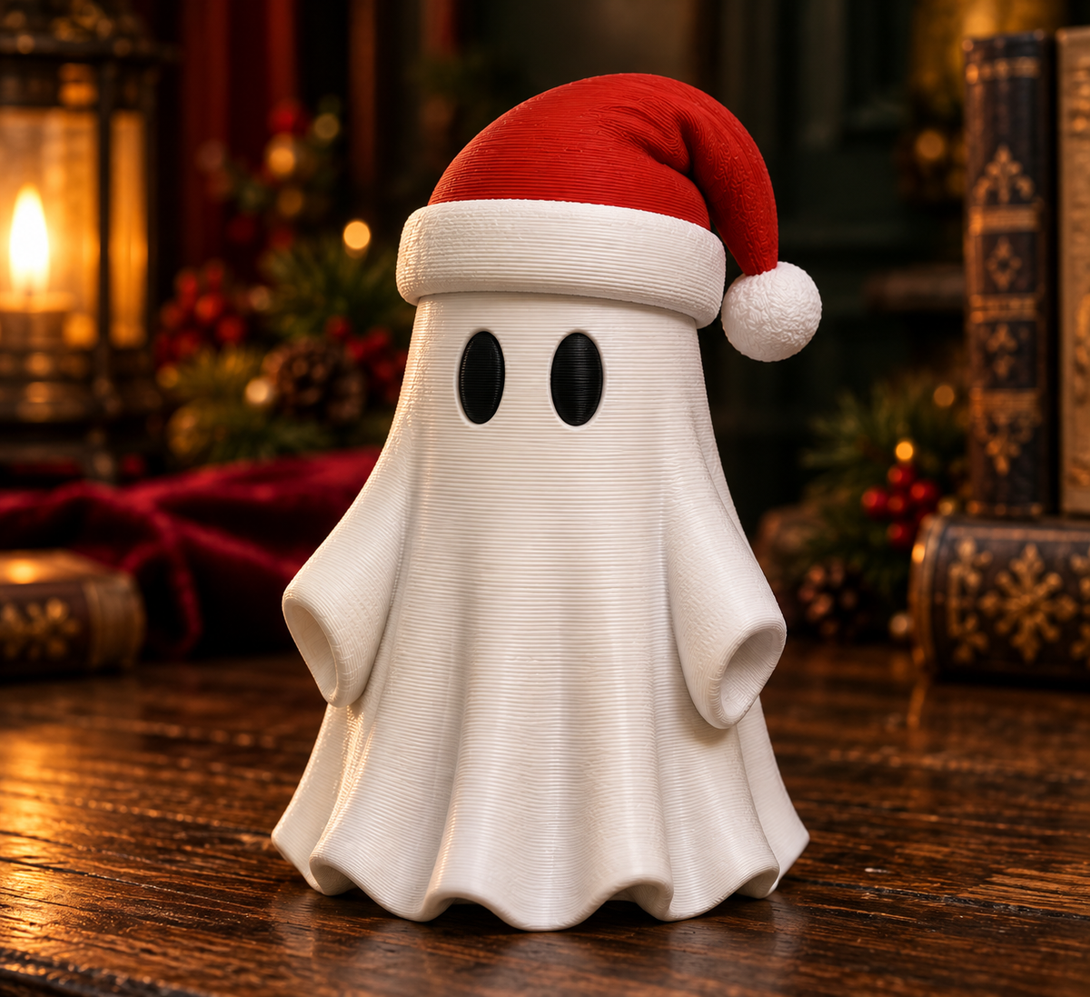 Gremlin Relics Christmas Ghost Collection — Cute 3D Printed Festive Ghosts by Gremlin Relics