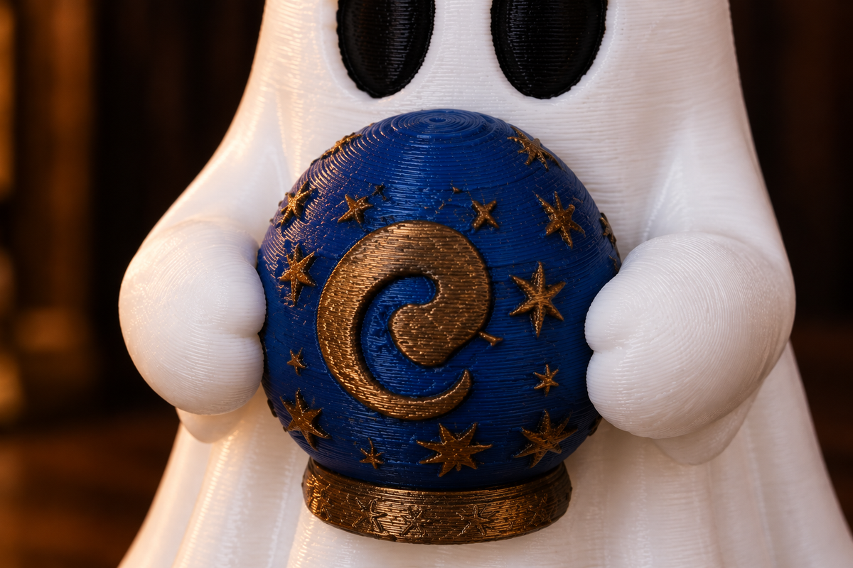 Gremlin Relics Halloween Ghost Collection - Cute 3D Printed Spooky Ghosts