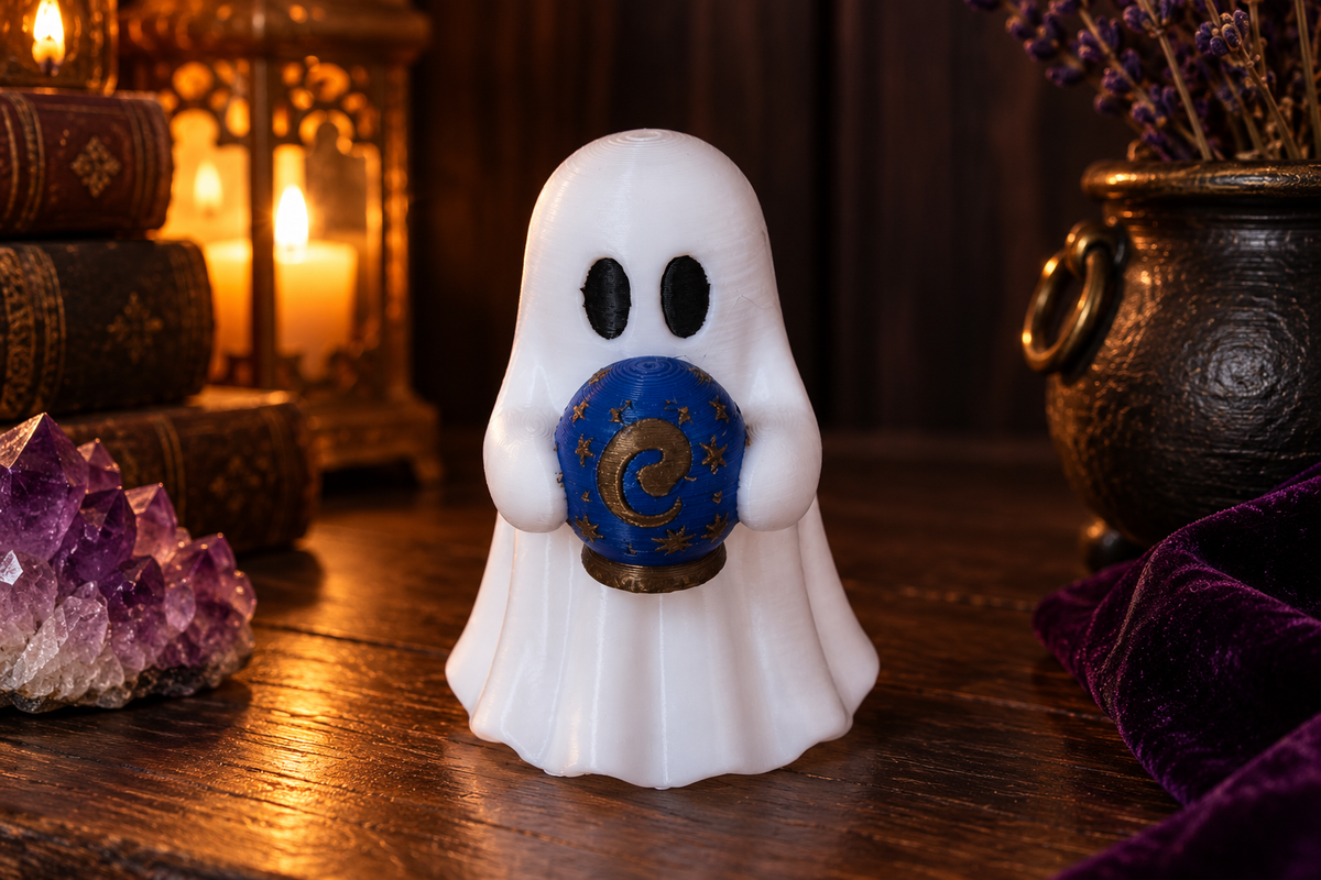 Gremlin Relics Halloween Ghost Collection — Cute 3D Printed Spooky Ghosts by Gremlin Relics