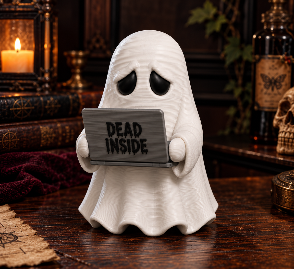 Gremlin Relics Life After Death Ghost Collection — Cute 3D Printed Deadpan Ghosts - Humour by Gremlin Relics