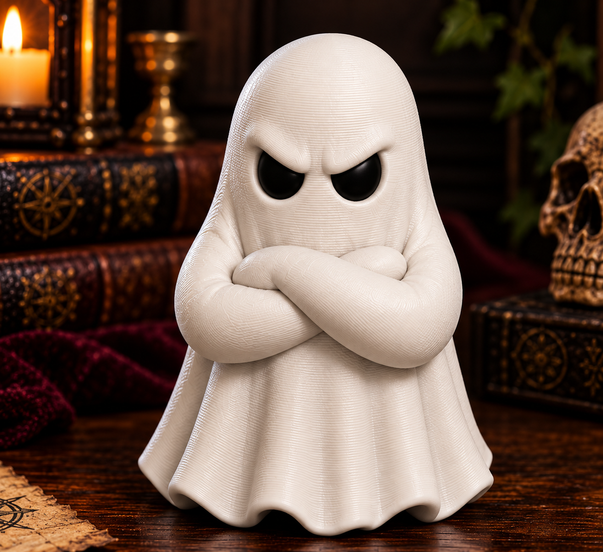 Gremlin Relics Life After Death Ghost Collection — Cute 3D Printed Deadpan Ghosts - Humour by Gremlin Relics