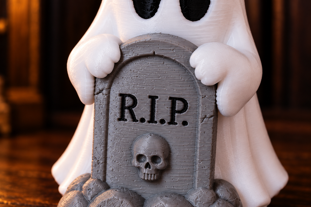 Gremlin Relics Halloween Ghost Collection - Cute 3D Printed Spooky Ghosts