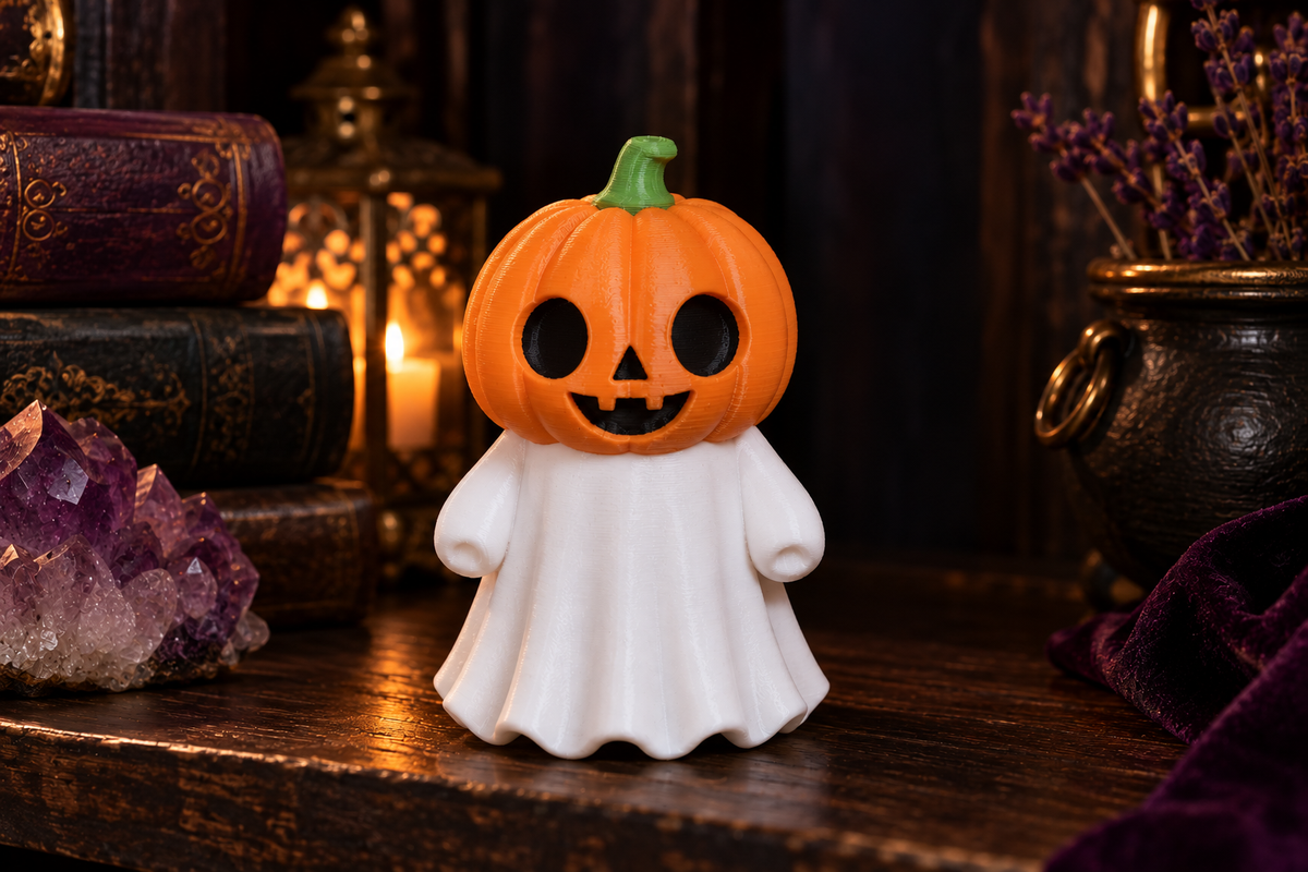 Gremlin Relics Halloween Ghost Collection — Cute 3D Printed Spooky Ghosts by Gremlin Relics