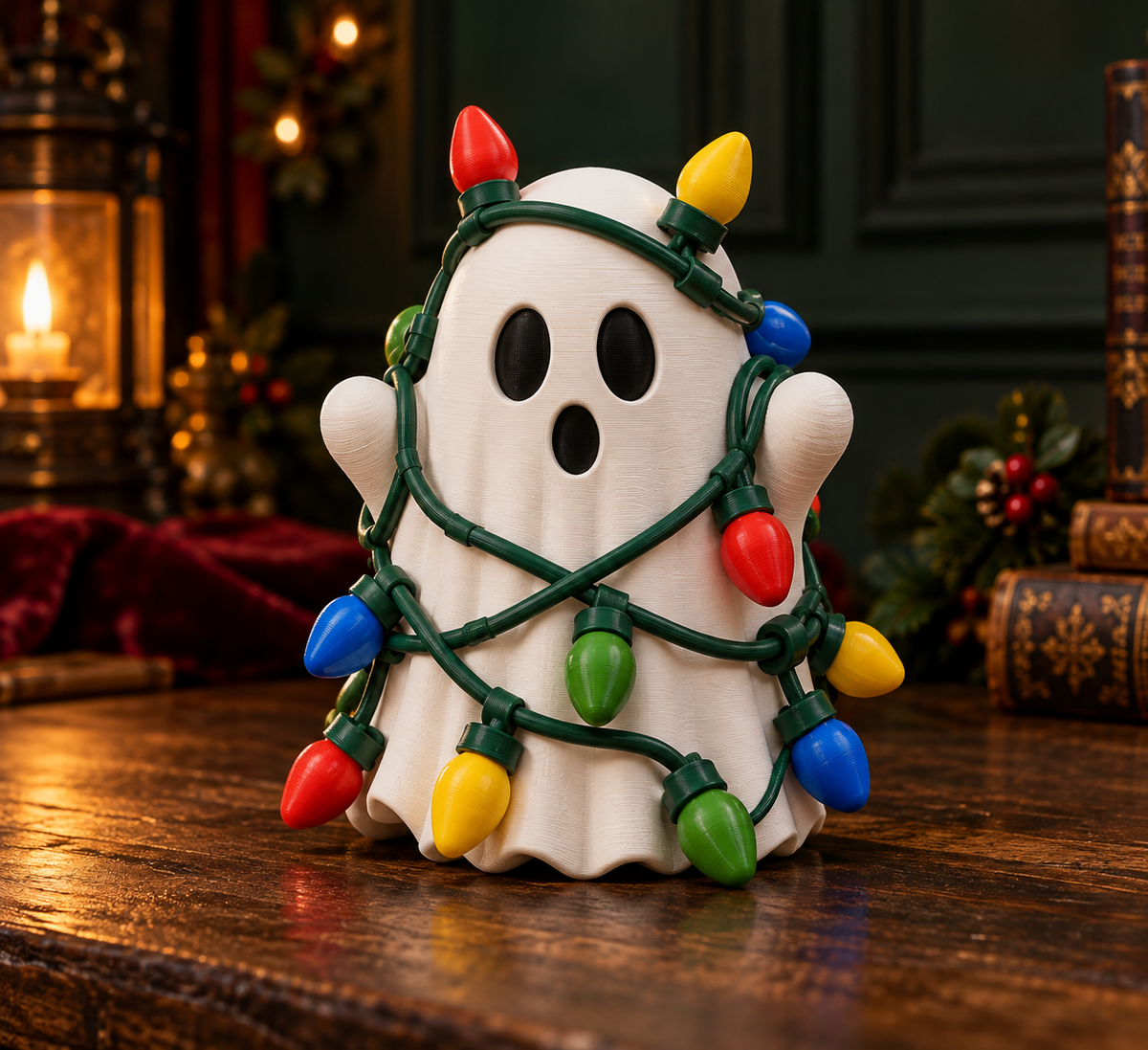 Gremlin Relics Christmas Ghost Collection - Cute 3D Printed Festive Ghosts