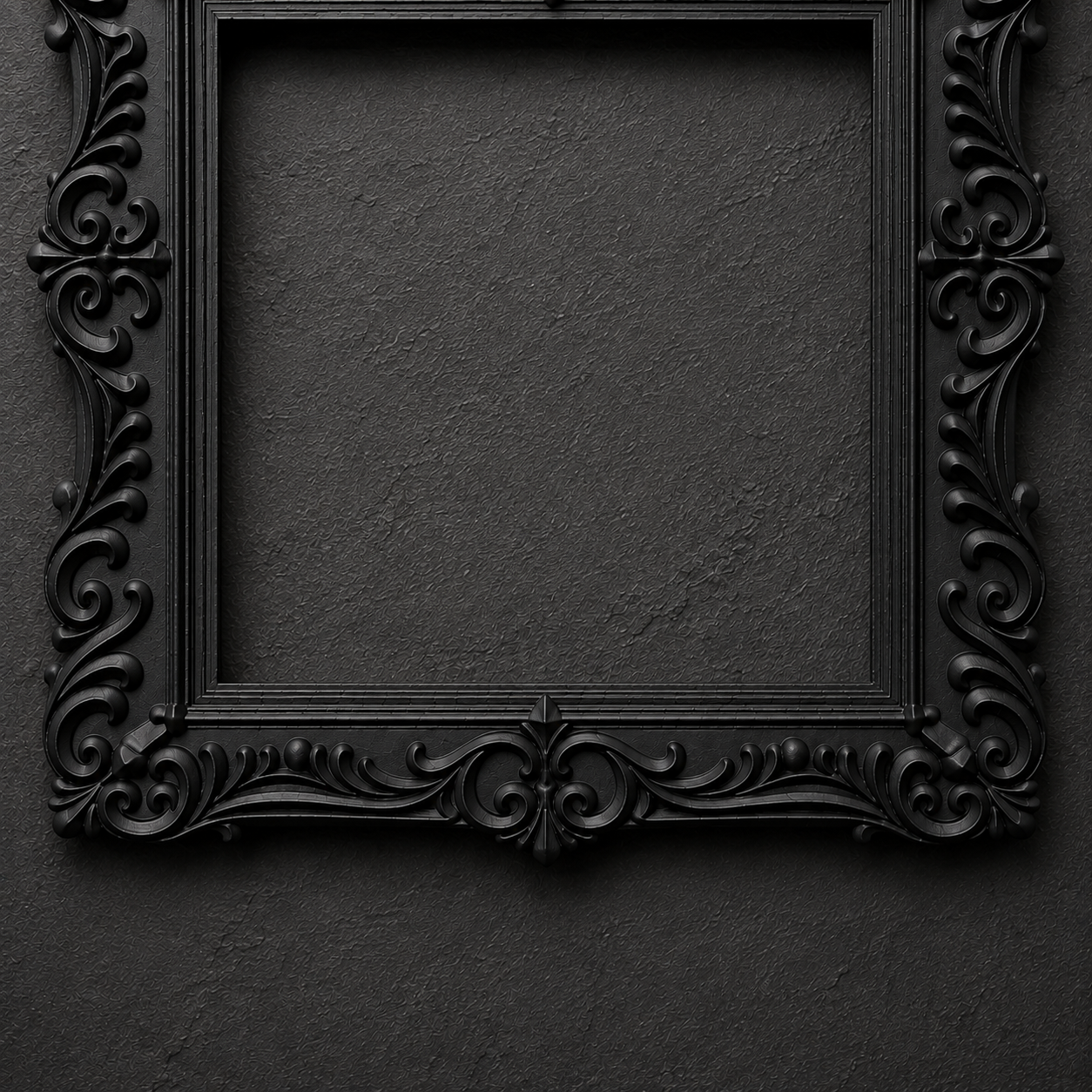 The Unkindness — Twin Raven Photo Frame, Gothic Corvid Wall Frame