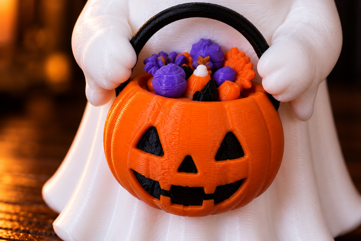 Gremlin Relics Halloween Ghost Collection - Cute 3D Printed Spooky Ghosts