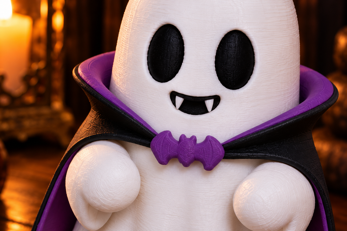 Gremlin Relics Halloween Ghost Collection - Cute 3D Printed Spooky Ghosts
