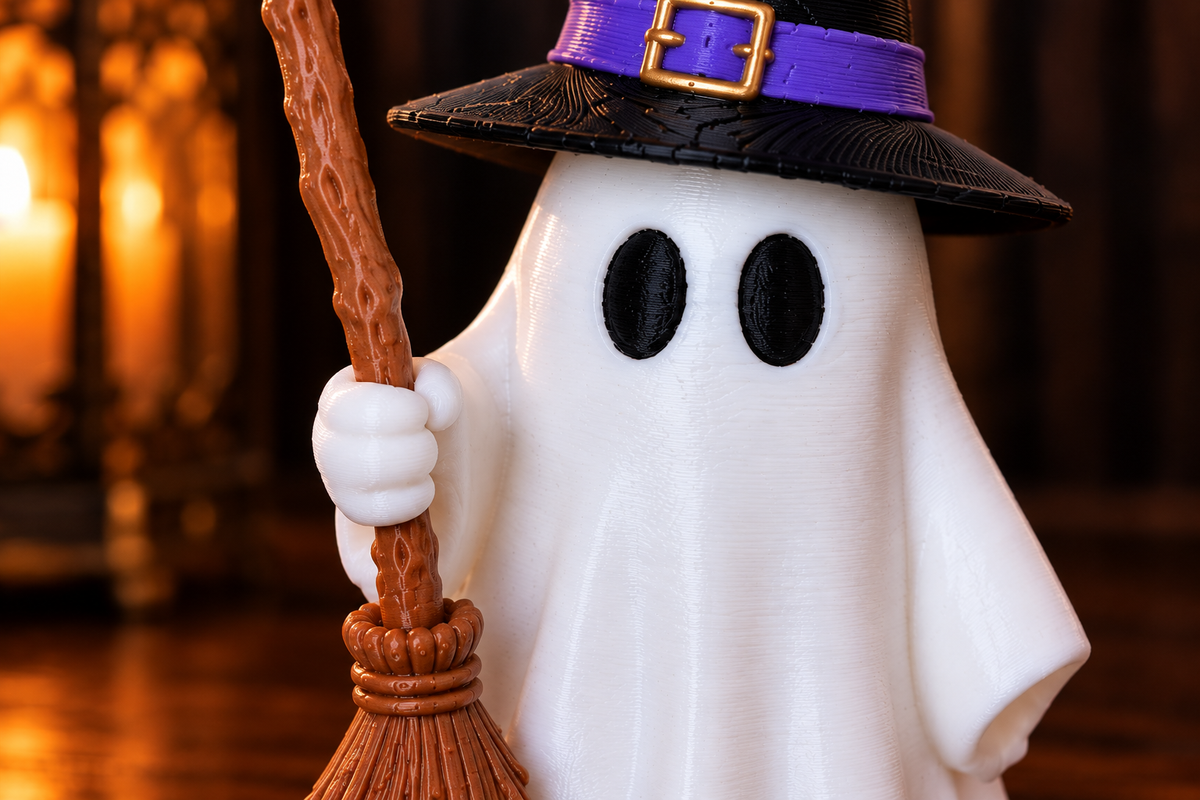 Gremlin Relics Halloween Ghost Collection - Cute 3D Printed Spooky Ghosts